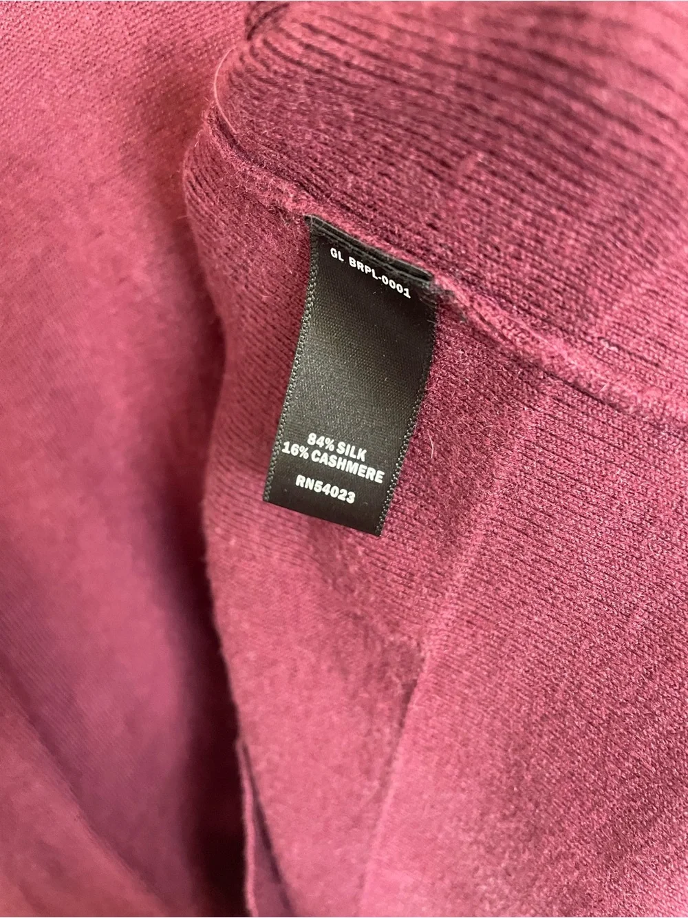 Banana Republic Silk Cashmere Men’s Sweater